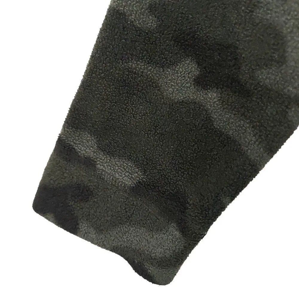 Old Navy Boys Fleece Camo Sweater 14 Green 1/4 Zip Warm Travel Outdoor